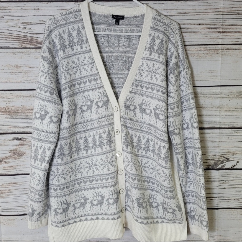Talbots Winter Cardigan